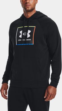 Mikina Under Armour UA Rival Flc Graphic Hoodie-BLK