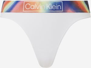 Biele tangá Calvin Klein