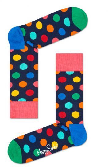 Happy Socks bodkované dámske ponožky Big Dot