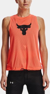 Tielko Under Armour UA Project Rock Mesh Tank-ORG