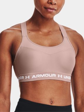 Podprsenka Under Armour Armour High Crossback Bra - ružová