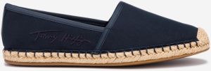 Tommy Hilfiger modré espadrilky Signature