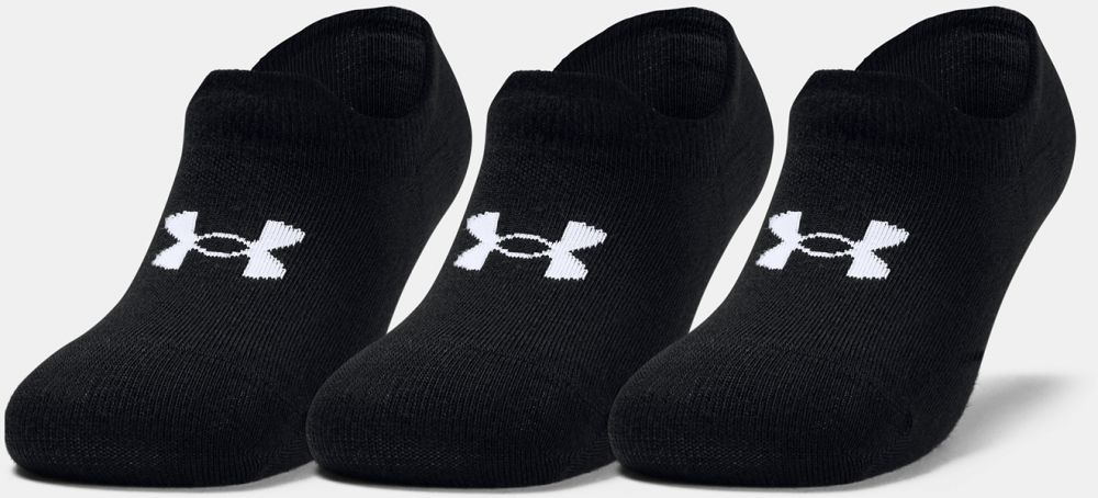 Ponožky Under Armour UA Essential UltraLowTab 3pk - čierna