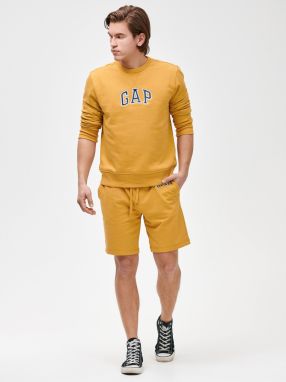 GAP žlté pánske kraťasy Logo mini arch shorts