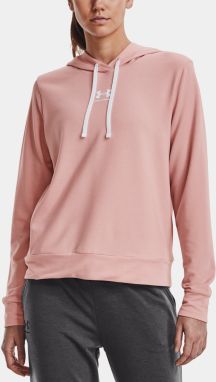 Mikina Under Armour Rival Terry Hoodie - ružová