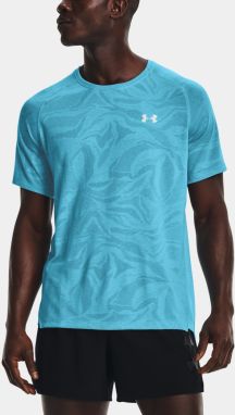 Tričko Under Armour UA Streaker Jacquard Tee - modrá