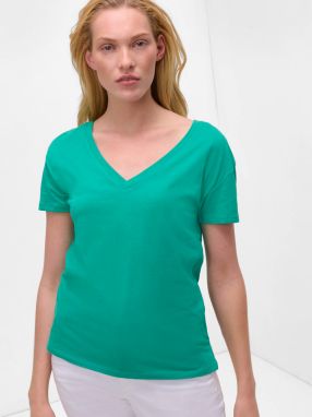 Zelené základné tričko ORSAY