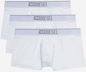 Sada troch pánskych boxeriek v bielej farbe Diesel