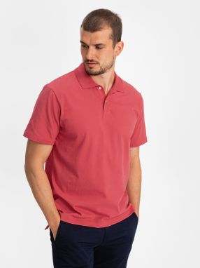 GAP červené pánske polo tričko Jersey