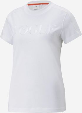 Biele dámske tričko Puma x VOGUE
