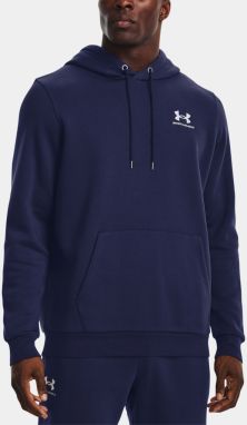 Mikiny s kapucou pre mužov Under Armour - modrá