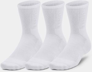 Ponožky Under Armour UA 3-Maker 3ks Mid-Crew - biele