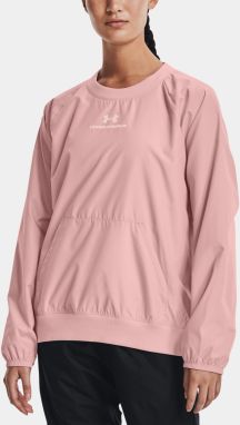 Mikina Under Armour UA Rush Woven Crew-PNK