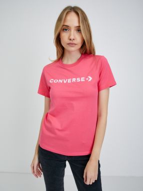 Ružové dámske tričko Converse