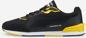 Žlto-čierne tenisky Puma Low Racer