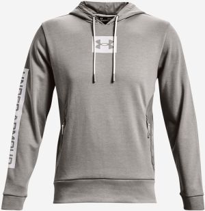 Mikina Under Armour UA SUMMIT KNIT HOODIE - šedá