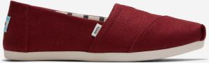 Espadrilky, slip on pre ženy TOMS - červená