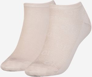 Súprava dvoch párov dámskych ponožiek vo svetlo ružovej farbe Calvin Klein
