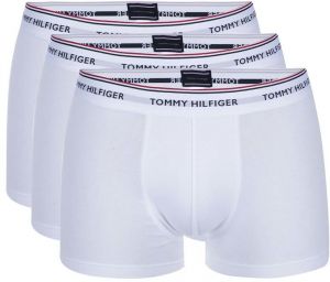 Kolekcia troch boxeriek v bielej farbe Tommy Hilfiger