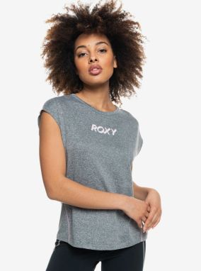 Tričká s krátkym rukávom pre ženy Roxy - sivá