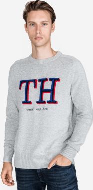 Svetre pre mužov Tommy Hilfiger - sivá