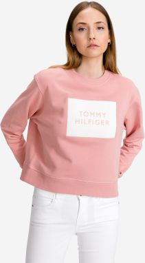 Mikiny pre ženy Tommy Hilfiger - ružová