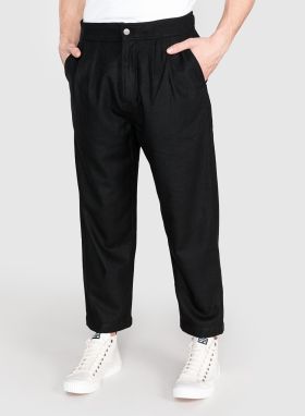 Voľnočasové nohavice pre mužov Calvin Klein - čierna