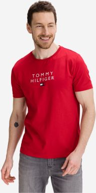 Tričká s krátkym rukávom pre mužov Tommy Hilfiger - červená