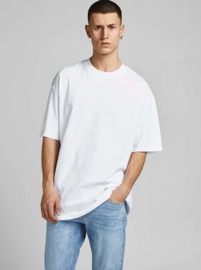 Biele basic tričko Jack & Jones Brink Tee