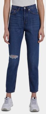 Tmavomodré dámske mom rifle Tom Tailor Denim