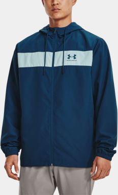 Modrá pánska ľahká športová bunda Under Armour UA SPORTSTYLE WINDBREAKER