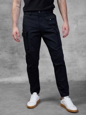 Voľnočasové nohavice pre mužov Diesel - čierna