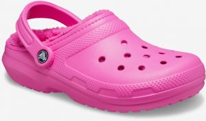 Crocs Classic Lined Clog Pink Dámske papuče