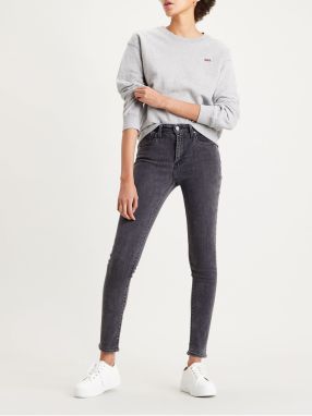 Tmavošedé dámske skinny fit rifle Levi's® 721