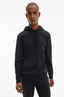 Calvin Klein čierne pánska mikina L/S Hoodie s kapucňou