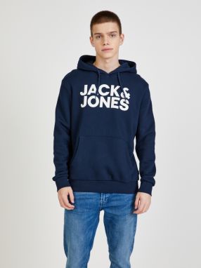 Tmavomodrá mikina Jack & Jones Corp