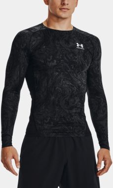 Tričká s dlhým rukávom pre mužov Under Armour - čierna