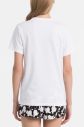 Calvin Klein biele dámske tričko S/S Crew Neck galéria