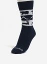 Sivo-modré unisex ponožky s motívom zvierat Fusakle Vysoké Tatry galéria