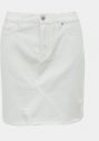 Biela rifľová sukňa Jacqueline de Yong Rosa galéria