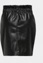 Čierna koženková sukňa ONLY galéria