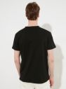 Trendyol čierne pánske tričko galéria