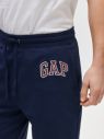 GAP modré pánske kraťasy Logo mini arch shorts galéria