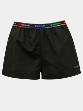 Calvin Klein čierne kraťasy Short