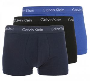 Calvin Klein 3 PACK - pánske boxerky Trunk U2664G-4KU L