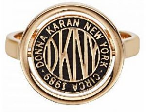 DKNY Štýlový prsteň s logom Token New York 5520037 52 mm