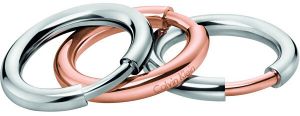 Calvin Klein Sada troch prsteňov disclose KJ5FMR2001 52 mm