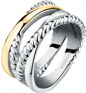 Morellato Romantický pozlátený prsteň Insieme SAKM86 52 mm