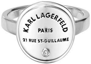 Karl Lagerfeld Štýlový prsteň s výrazným logom 554530 58 mm