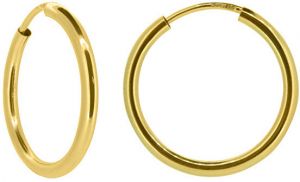 Brilio Dámske náušnice kruhy zo žltého zlata P005.750112005.75 4 cm